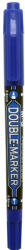 M&G Dupla hegyű marker filctoll kék 0, 8mm 2, 8mm (782403)