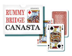 Wiky Francia kártya (römi, kanaszta, bridge) papír dobozban 108 kártya (993040)