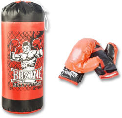 Wiky Bokszzsák (boxzsák) bokszkesztyűvel (boxkesztyű) 18 x 49 cm (038591)