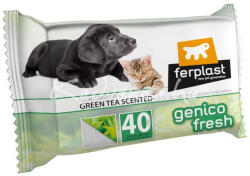 Ferplast Genico Fresh Cat-Dog Green Tea nedves törlőkendő (85312600)
