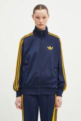 Adidas felső Firebird Tracktop sötétkék, női, nyomott mintás, JP2298 - sötétkék M