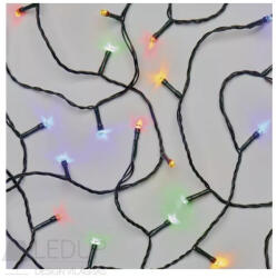 EMOS LED karácsonyi fényfüzér, 12 m, kültéri és beltéri, többszínű, időzítő (EM-D4AM03)