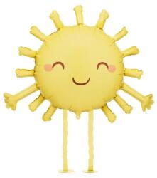 PartyDeco Fólia lufi - Sétáló nap 77 x 62 cm