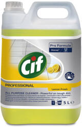 Cif Professional Cif Pro Formula All Purpose Cleaner Lemon Fresh Általános felülettisztítószer citrom illattal 5L