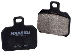 Naraku Performance Fékbetét pár Derbi Senda, GPR, Gilera Nexus, Piaggio, Rieju MRT (AM6), Yamaha organikus Naraku