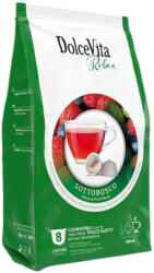 Dolce Vita Erdei Gyümölcs tea Dolce Gusto kompatibilis kapszulában 8db Dolce Vita
