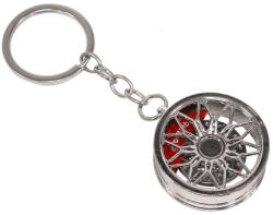 MTUNING Keychain wheel CS-39 with caliper Silver
