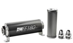 Deatschwerks Universal in-line fuel filter 10 micron AN8 160mm