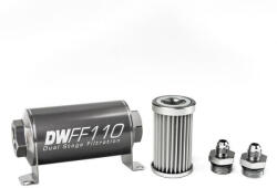 Deatschwerks Universal in-line fuel filter 5 micron AN6 110mm