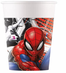  Pókember World of Webs papír pohár 8 db-os 200 ml FSC (PNN97315) - oliviashop