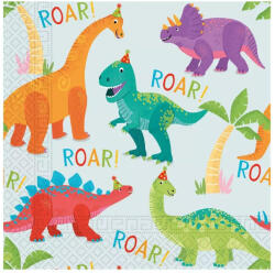  Dinoszaurusz Party szalvéta 20 db-os 33x33 cm (PNN97976) - oliviashop