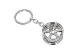 MTUNING Keychain Rim JR3 TE37 Silver - llracing - 2 210 Ft