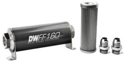 Deatschwerks Universal in-line fuel filter 10 micron AN10 160mm - llracing - 107 900 Ft