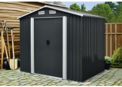  Komplex kerti szerszám 6x8 tároló fém 2, 4x1, 7m antracit