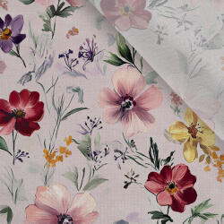 Takoy Lyocell 130g rózsaszín virágok Muan