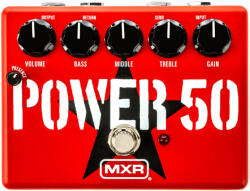 MXR TBM1 Tom Morrello Power 50 Overdrive Gitáreffekt - 10% nyitási akció