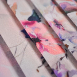 Takoy Pliszírozott jersey Punto di Roma 230g világos virágok 4