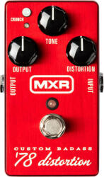 MXR M78 Custom Badass 78 Distortion Gitáreffekt - 10% nyitási akció