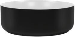 ArtCom Kerámia mosdó CFP 6259 SIMPLE 8 | fehér matt/fekete matt 36 cm