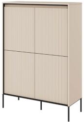 Dig-net nábytok SWING TR-03 fiókos komód LED világítással | bézs (TR3BPC-V2)