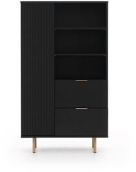 ArtGiB Vitrin NUBIA NB-04 | fekete (NB-04-CZM)