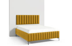 ArtPK Kárpitozott franciaágy TAMI | billenthető 160 x 200 cm Szín: Narancs