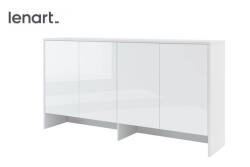 Dig-net nábytok Hosszabbító összecsukható ágyhoz Lenart BED CONCEPT BC-11p | fehér fényű