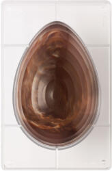 Decora Matrita Policarbonat Ou Ciocolata In Dungi 250 gr, 1 Cavitate 20 x 13.5 x H 7.5 cm (0050065)