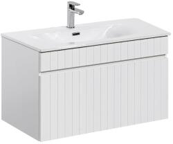 ArtCom Fürdőszoba szekrény mosdóval ICONIC White U80/1 | 80 cm