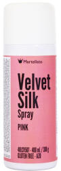 Martellato SPRAY VELVET Silk - Colorant Alimentar Roz, 400 ml (40LCV507)
