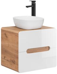 ArtCom Fürdőszoba szekrény mosdóval ARUBA White U60/3 | 60 cm
