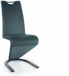SIGNAL MEBLE Étkezőszék H-090 VELVET | zöld (H090VCZ)