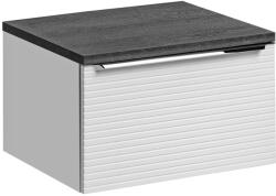 ArtCom Fürdőszoba szekrény felsővel LEONARDO White D60/1 | 60 cm