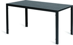 Elvisia Kerti alumínium asztal OLSON | antracit 80 x 140 cm