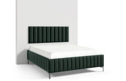 ArtPK Kárpitozott franciaágy TAMI | billenthető 180 x 200 cm Szín: Zöld
