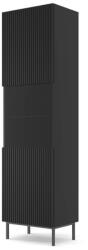 ARTBm Vitrin RAVENNA B 1DS 60 | fekete matt Kivitel: Fekete matt / fekete alap (5903769732203)