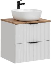 ArtCom Fürdőszoba szekrény mosdóval és munkalappal ADEL White DU60/1 | 60 cm