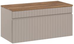 ArtCom Fürdőszoba szekrény felsővel ICONIC Cashmere D100/1 | 100 cm