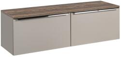 ArtCom Fürdőszoba szekrény felsővel SANTA Fe Taupe D160/1 | 160 cm