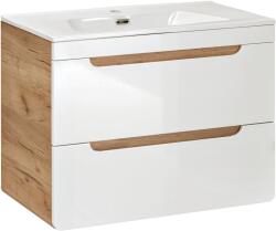 ArtCom Fürdőszoba szekrény mosdóval ARUBA Fehér U60/1 | 60 cm