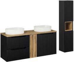 ArtCom Fürdőszobagarnitúra NOVA Black 140/1