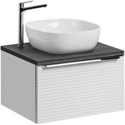 ArtCom Fürdőszoba szekrény mosdóval és munkalappal LEONARDO White DU60/1 | 60 cm