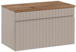 ArtCom Fürdőszoba szekrény felsővel ICONIC Cashmere D80/1 | 80 cm