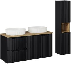 ArtCom Fürdőszobagarnitúra NOVA Black 120/2