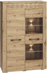 ArtMLM Vitrin LEWIS 05 LED-világítással