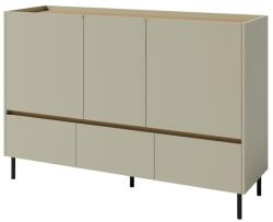 MEBLAR Komód LUCA LC07 | eukaliptusz/baltic tölgy