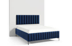 ArtPK Kárpitozott franciaágy TAMI | billenthető 160 x 200 cm Szín: Kék
