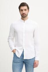Calvin Klein len ing férfi, állógalléros, fehér, slim, K10K109511 - fehér 44