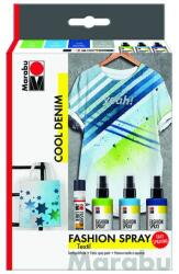 Marabu Set spray textile Cool Denim Marabu