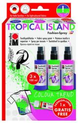 Marabu Set spray textile Tropical Island Marabu